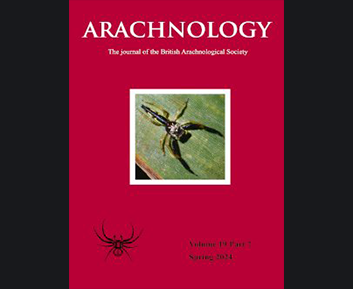 Journal Cover for Arachnology