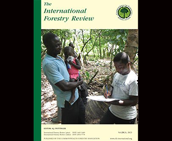 Journal Cover for International Forestry Review