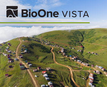 BioOne Vista. Aerial view to the highland resort Gomismta, Georgia.