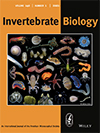 Invertebrate Biology journal cover